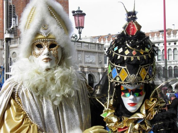 Máscaras de Carnaval de Venecia - pulcinella